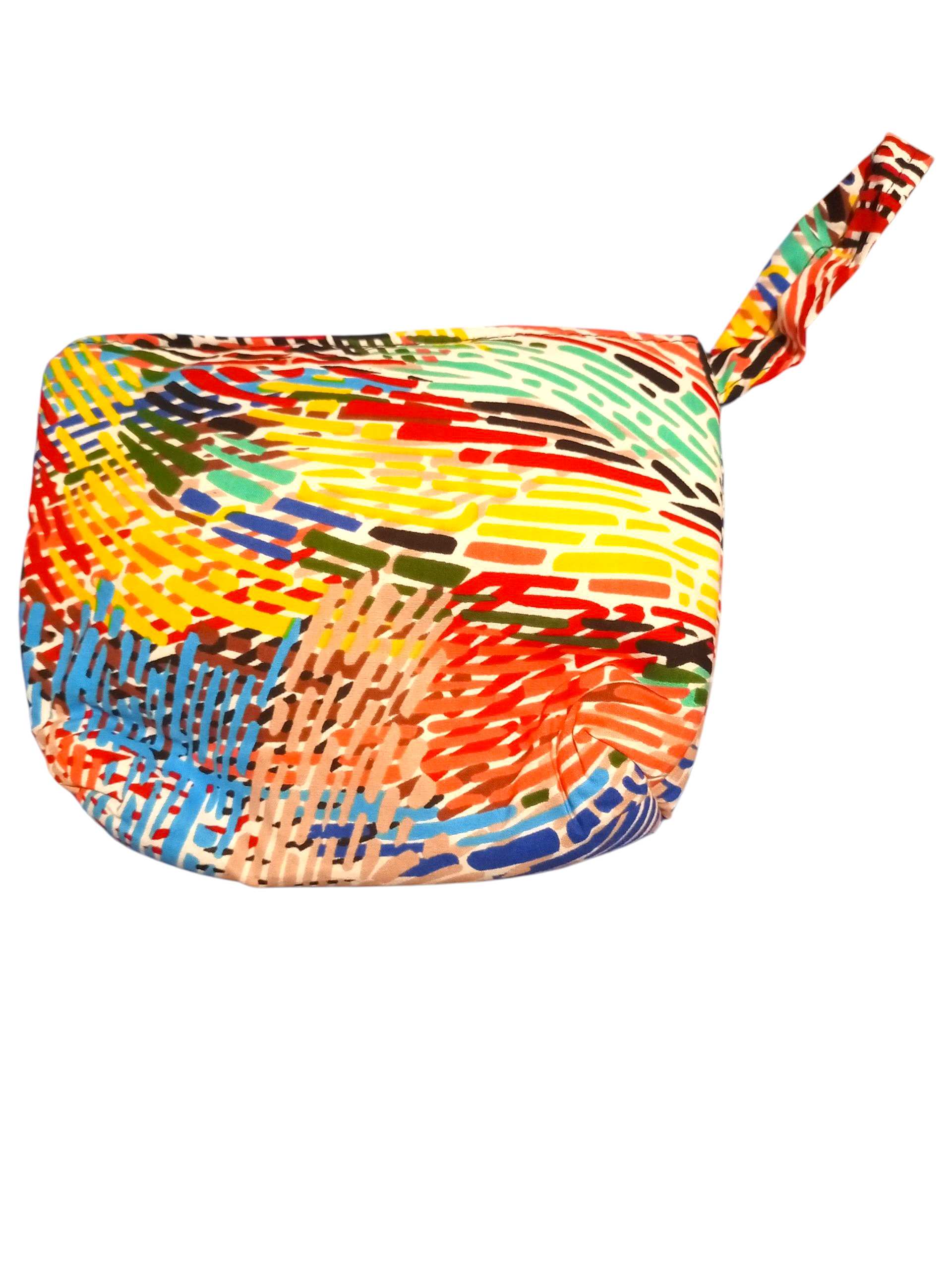 Colorful, abstract-patterned Tote Bag with a Handle