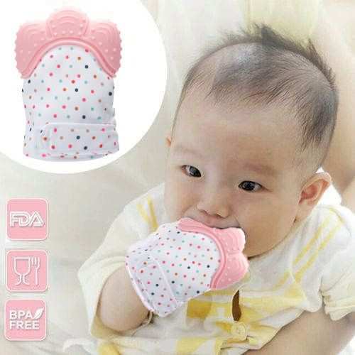 Baby Bite Silicon Gloves