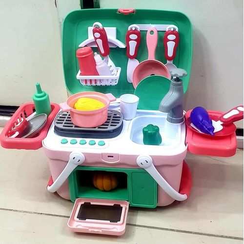 Generic Kids Household Playset Kitchen Cooking Set Simulation Toy
