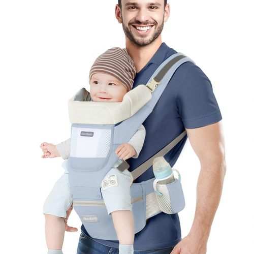 Generic Ergonomic Baby Carrier Infant Baby Hipseat Carrier Front Facing Ergonomic Kangaroo Baby Wrap