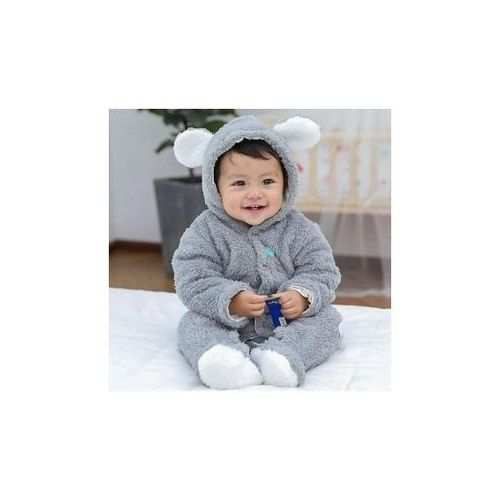 Fashion Fluffy And Warm Baby Rompers