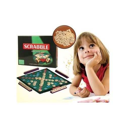 Scrabble 100 Letter Tiles Board Game