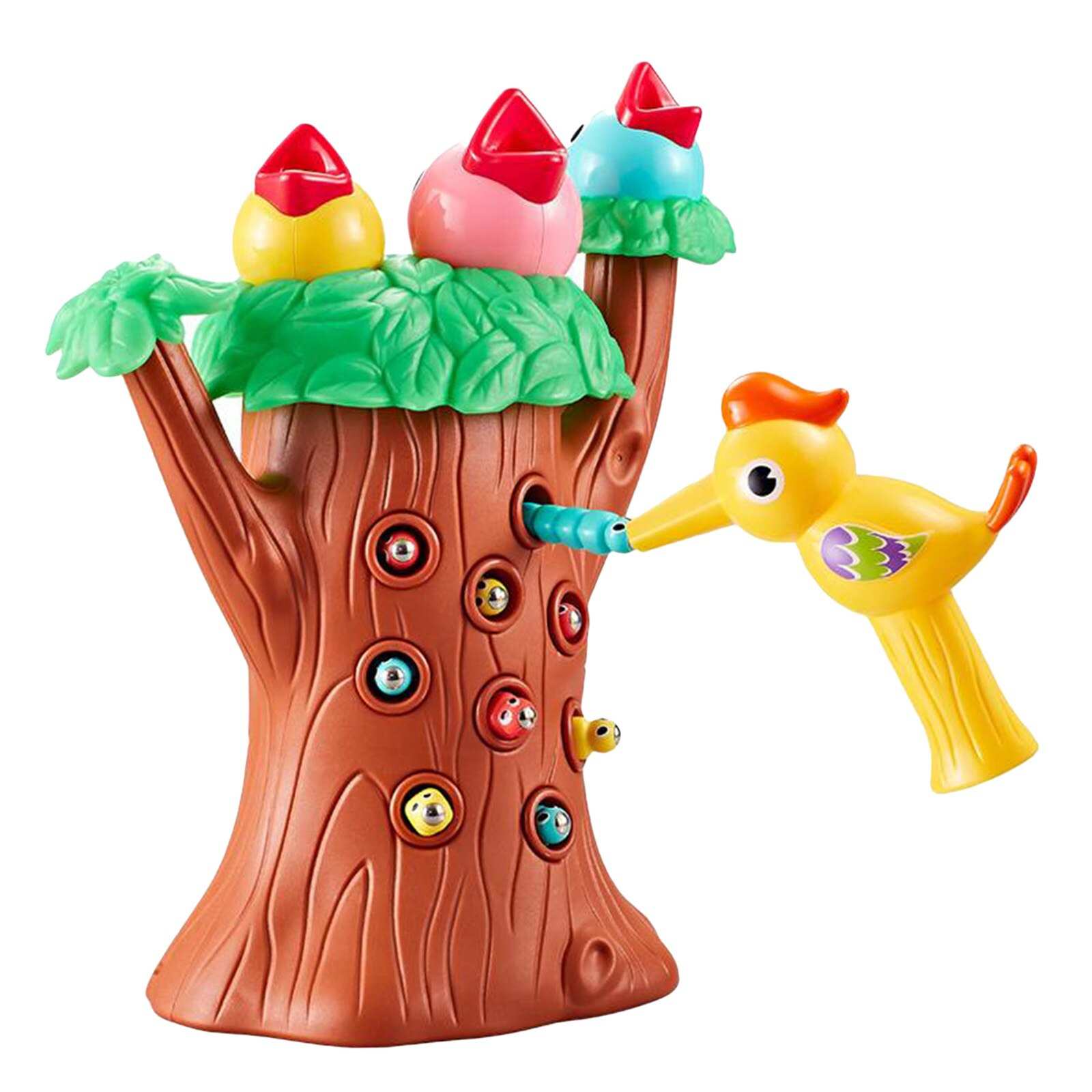Generic Kids Magnetic Woodpecker Toy For Age 3+ Girls Boys