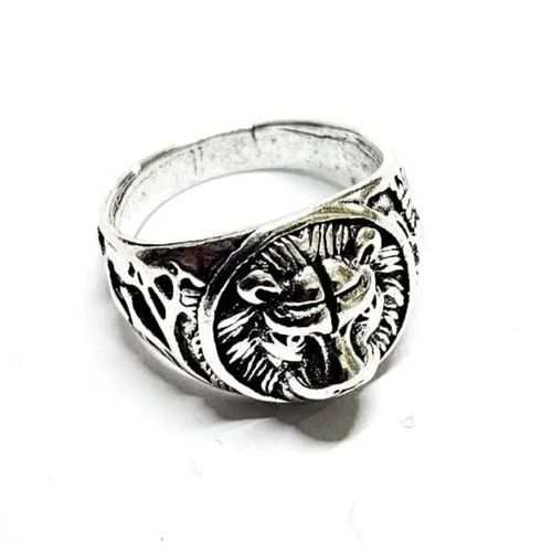 Fashion Silver Toned Thick Rings