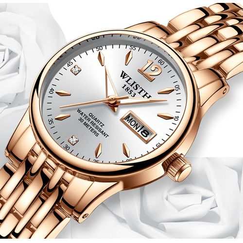 Wlisth Women's Stainless Steel Quartz Wristwatch