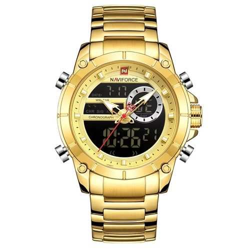 Naviforce Fashion Naviforce LED Watches Men Top Brand Luxury Wristwatch Nf9163