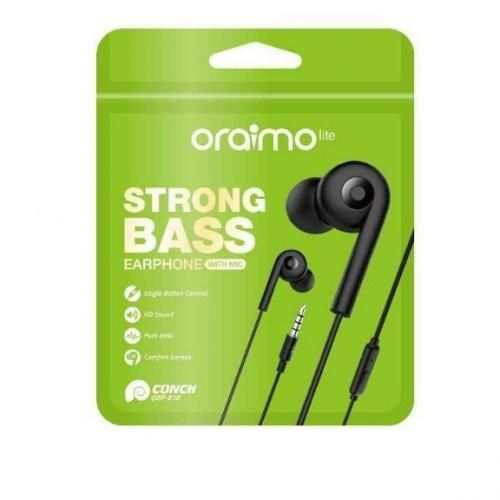 Oraimo Pure Bass Earphones With Extra Ear-tips