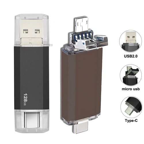 Generic 128GB OTG Usb Flash Drive Ballpoint Pen
