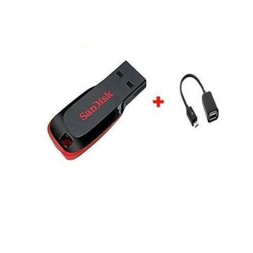 Sandisk Flash Disk USB Drive 128GB + Free OTG