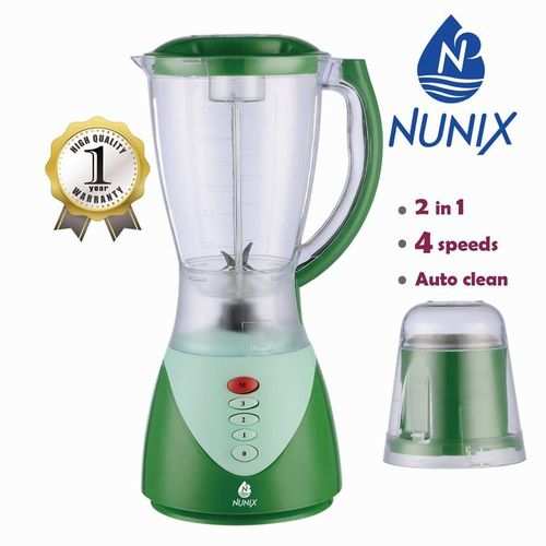 Nunix 2 In 1 Blender With Grinding Machine 1.5L