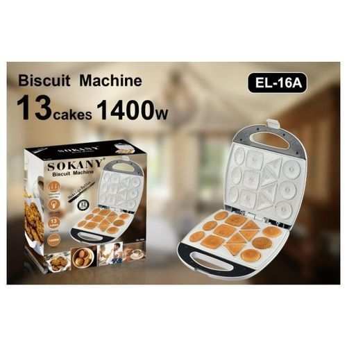 Sokany Non Stick Electric Biscuit Maker/cake Maker