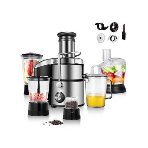 Sayona 4-in-1 Food Processor-Juicer, Blender, Grinder, Chopper