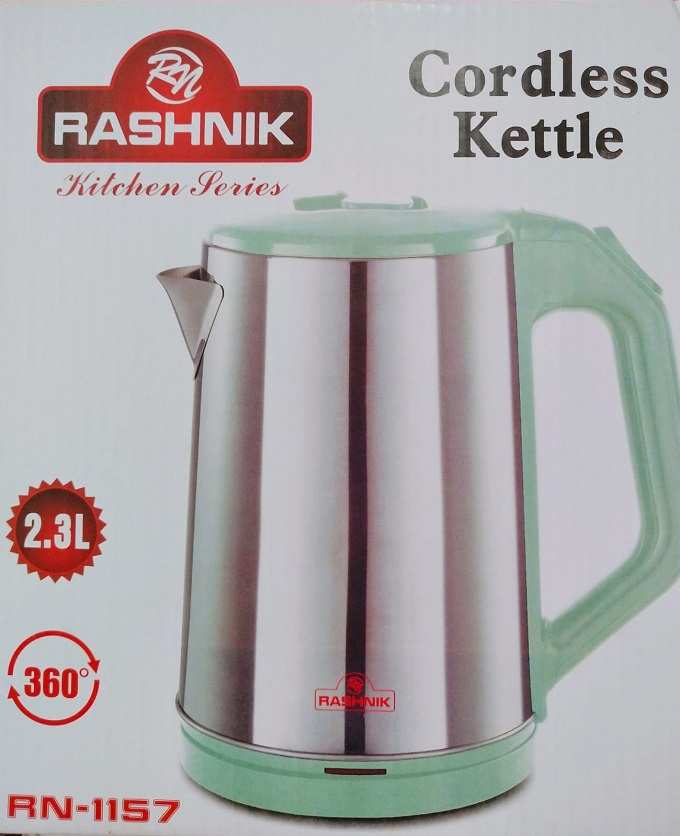 Rashnik New Model Electric 2.3 Litres Cordless Kettle
