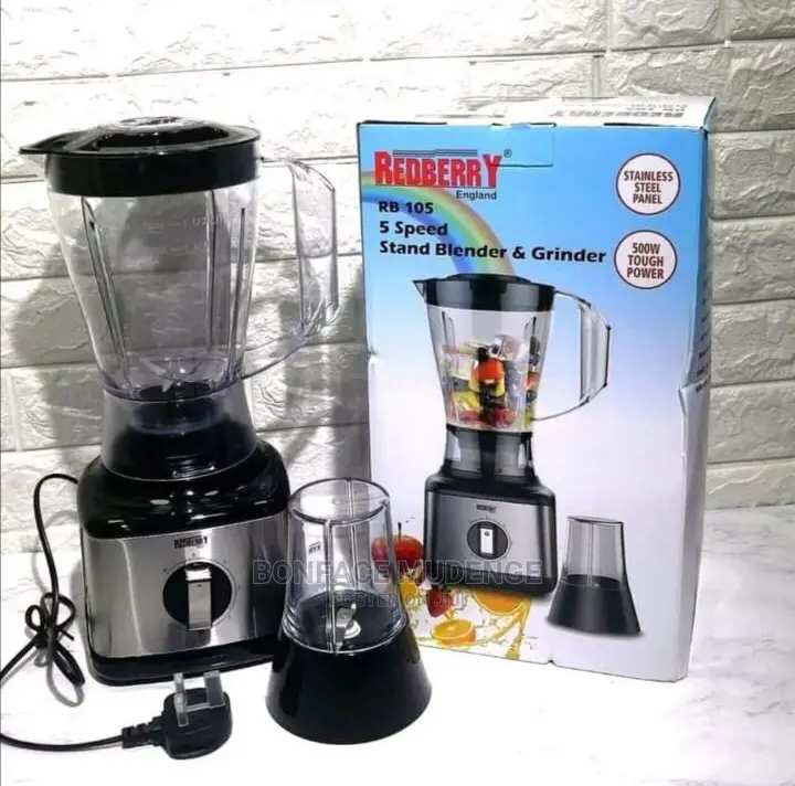 Redberry 2 in 1 Blender with Powerful Motor