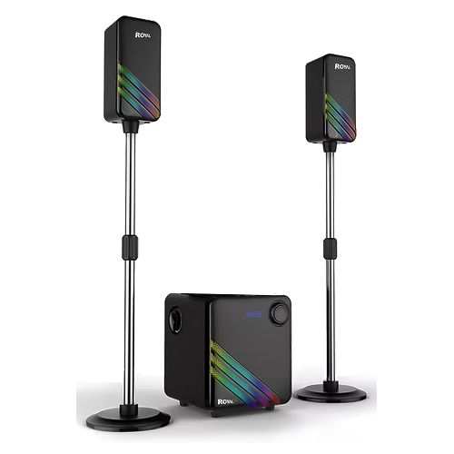Royal 2.1CH Tall Boys Speaker System 110W – Black