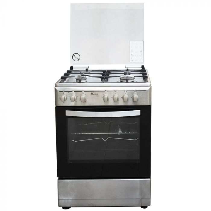 Ramtons 4Gas 60X55 Silver Cooker