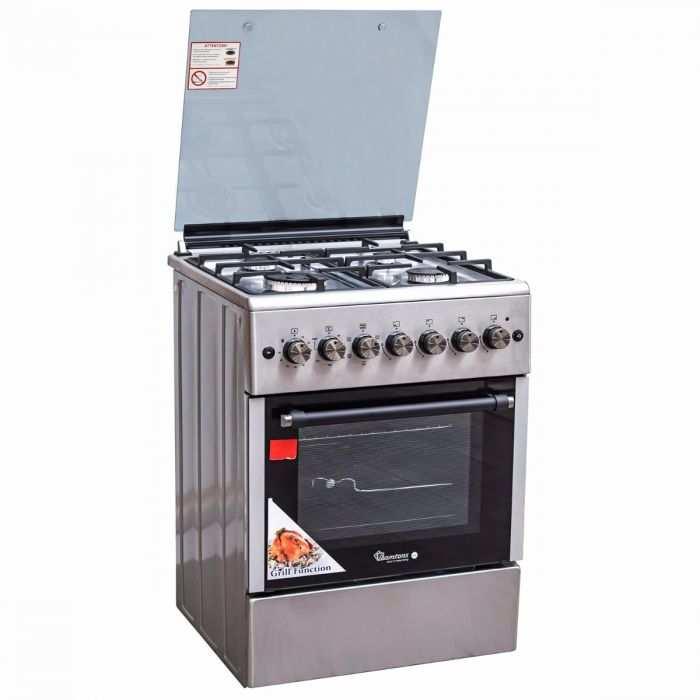 Mika 3G+1E 60X60 Stainless Steel Cooker – RF/494