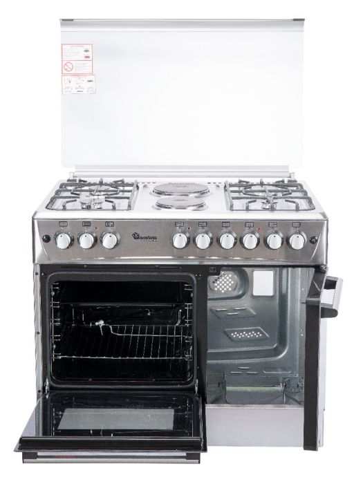 Ramtons 4G+2E 60X90 Stainless Steel Cooker