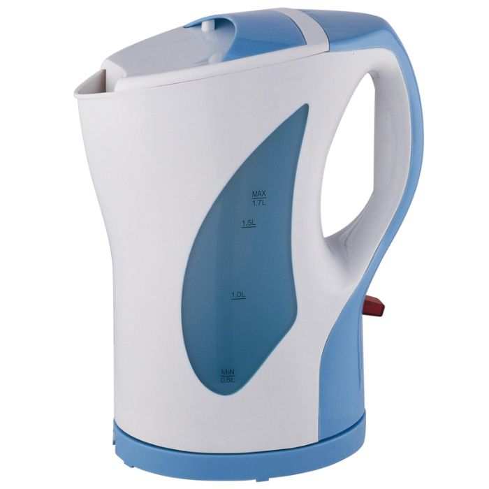 Ramtons Cordless Electric Kettle 1.7 Liters White And Blue
