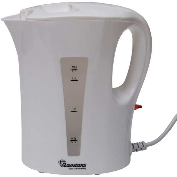 Ramtons Corded Electric Kettle 1.7 Liters White
