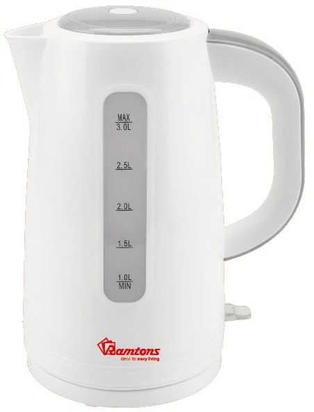 Ramtons Cordless Electric Kettle 3 Liters White