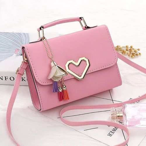 Fashion Women Bag Crossbody Bag Handbag Ladies Solid Color Sling Female Shoulder Bag