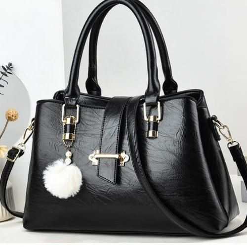 Fashion Black Handbags For Women Fashion Ladies Leather