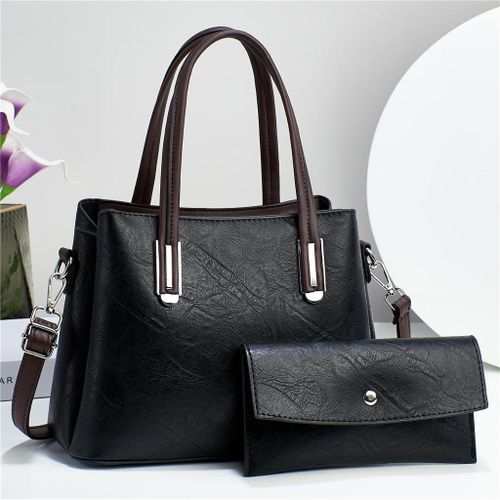 Fashion Leather Handbag Modern Women Official Female Ladies Unique Bags Medium Size