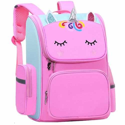Fashion Playgroup-Grade 2 Quality & Cute Unicorn Cartoon Kids School Bags Bag