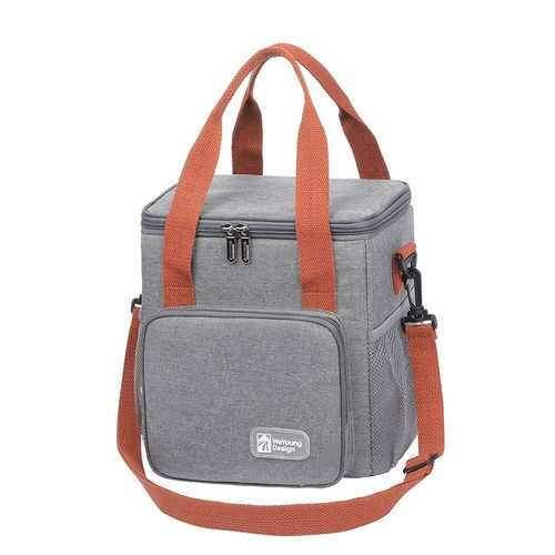 Generic Men's And Women Double Compartment Lunch Bag, Insulated Lunch Cooler 15L