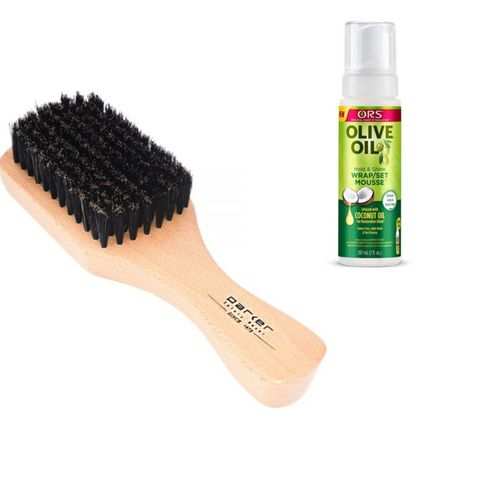 Ors Olive Oil Hair Mousse + Hair Brush