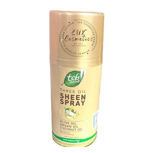 Tcb Naturals Three Oil Sheen Hair Spray Olive Coconut Argan Nourish Shine