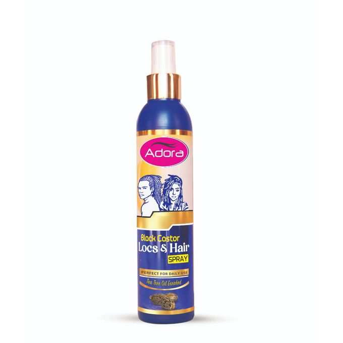 Adora Black Castor Locs And Hair Spray 250ml - image 2