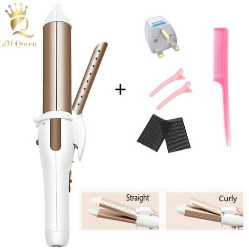 Nova Hair Straightener 2 In 1 Curling Iron+6 Gifts - image 1