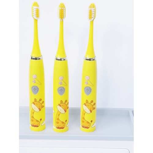 Generic Kids Electric Toothbrush - Yellow - Single Battery Operated