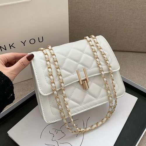 Fashion Ladies Mini Hand Bag - White