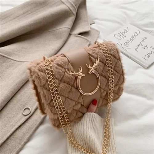 Fashion Women Handbags Crossbody Bags Messenger Girl Bag - Brown