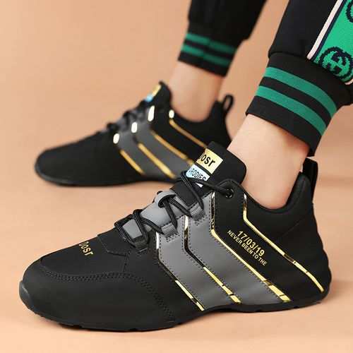 Fashion Men's 2023 New Fashion Trend Sneakers - Black