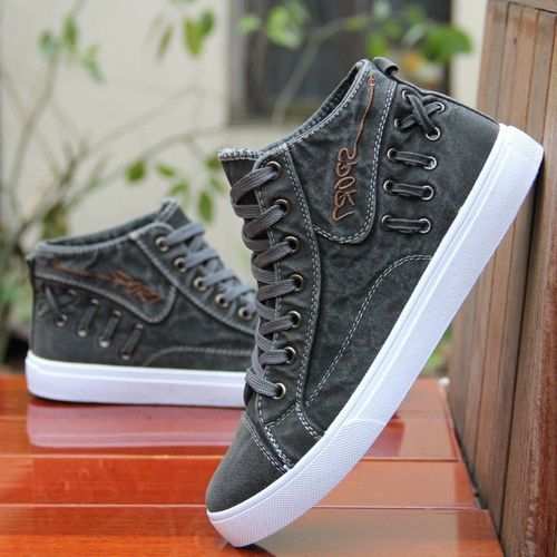 Fashion Vintage Breathable High Top Casual Canvas Sneakers