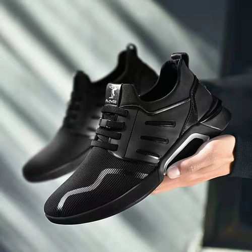 Fashion Men's Fashion Casual Sneakers - Black