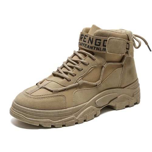 Fashion Men Casual High-Top Walking Sneakers Work Shoes