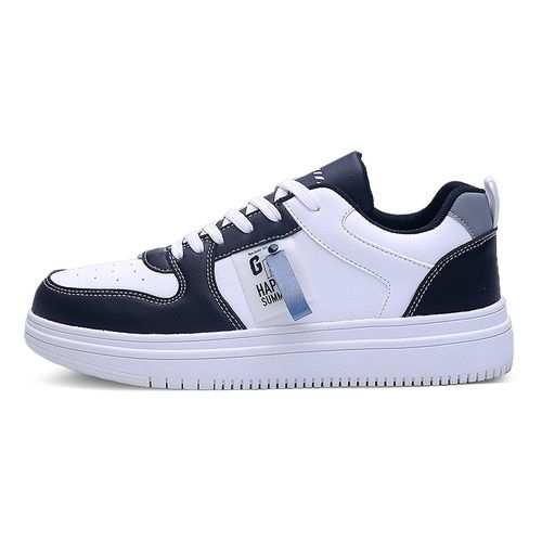 Vitike Fashion Sneakers Men's Shoes - Black+White