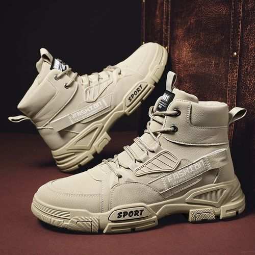 Fashion Men's Fashion Platform Martin Boots