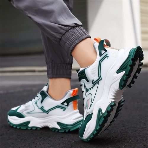 Fashion Men's Sneakers Casual Sports Running Shoes -Green