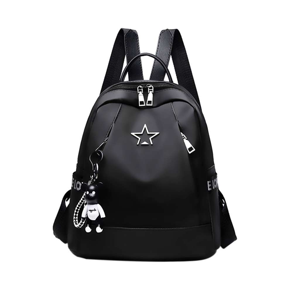 Fashion Women Backpack Small PU Leather Star Appliques Backpack Shoulder Bag