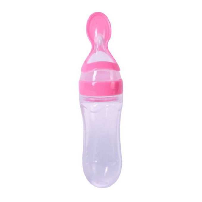Chicco Silicone Squeeze Feeder-PINK