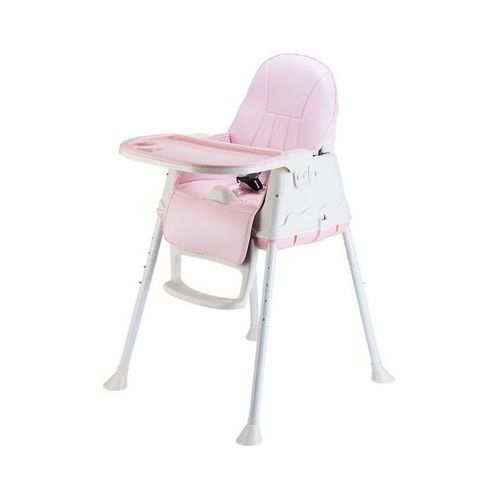 On 3 In 1 Portable Baby Dining High Chair Booster Seat Pink
