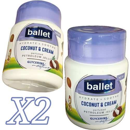 Ballet 2X Coconut & Cream Moisturizing Baby Jelly