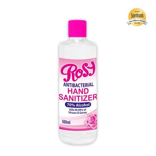 Rosy Antibacterial Hand Sanitizer With Flip Top - 500ml.