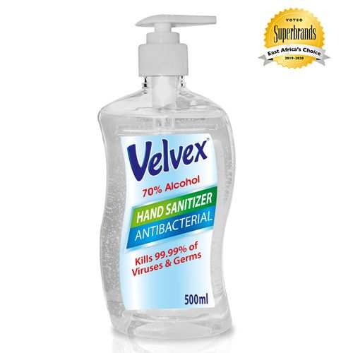 Velvex Hand Sanitizer Gel Fragrance Free 500ml